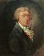 Thomas Gainsborough Self Portrait ss oil on canvas